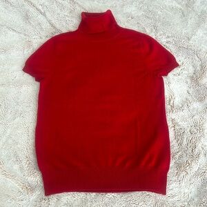 Banana Republic silk turtleneck